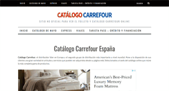 Desktop Screenshot of catalogocarrefour.com