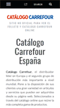 Mobile Screenshot of catalogocarrefour.com